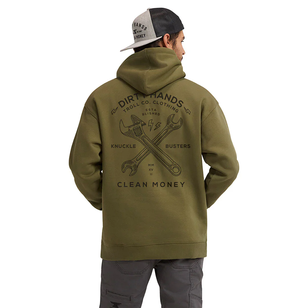 Troll Co Men's DHCM Twisting Wrenches Hoodie - Multiple Colours - Image 2
