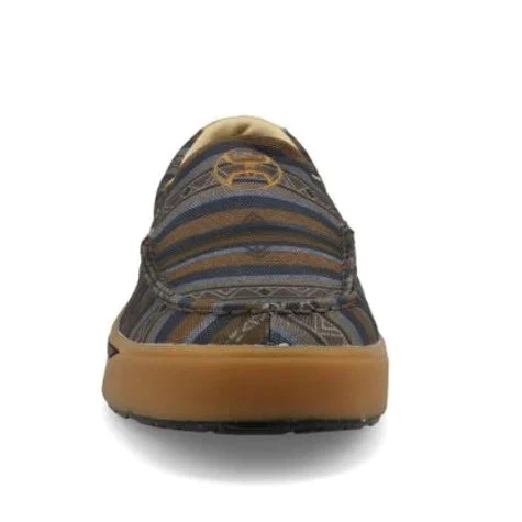 Twisted X/Hooey Men's Slip-On Casual Shoes - Brown/Grey - Image 3