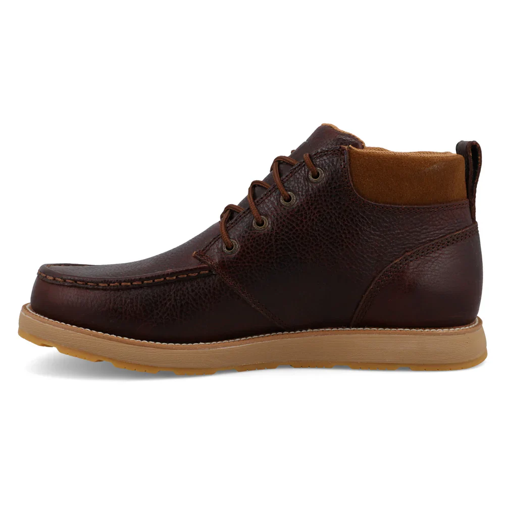 Twisted X Men's Cellstretch Wedge Sole Slip On Shoes - Mahogony - Image 2