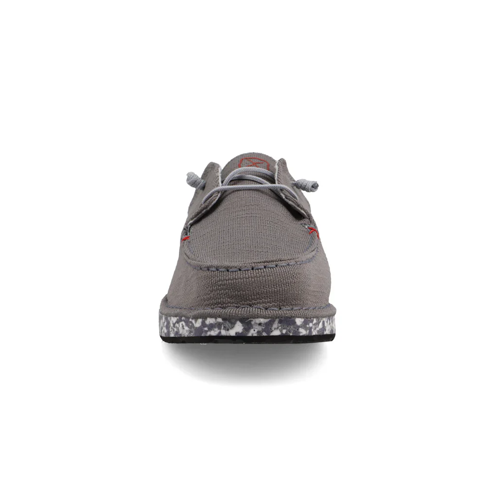 Twisted X Men's Circular Project Boat Shoe - Grey - Image 5