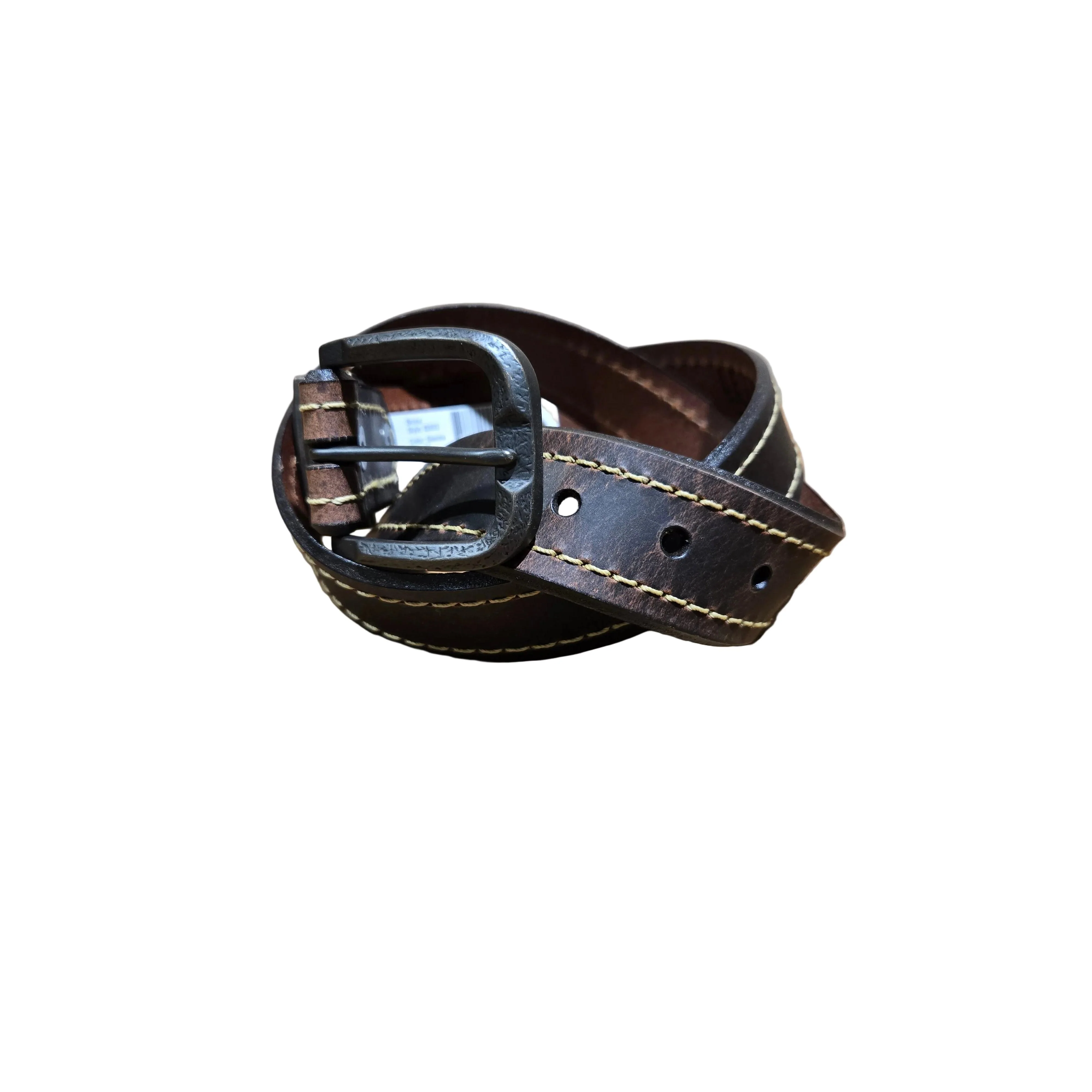Vintage Bison Bronx Men's Belt - Sienna