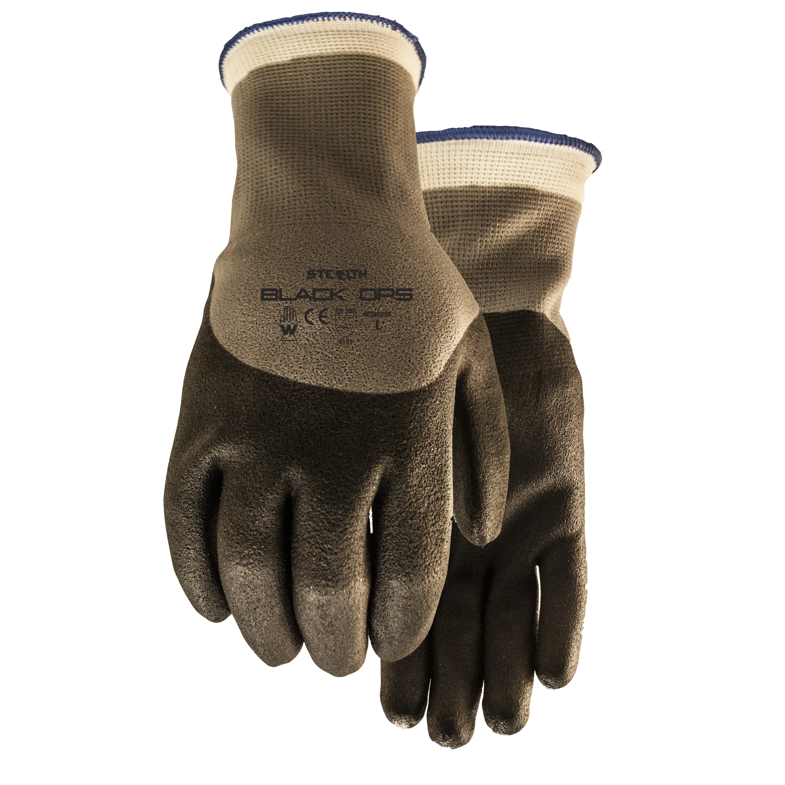 Watson Gloves Stealth Black Ops - HPT Coating