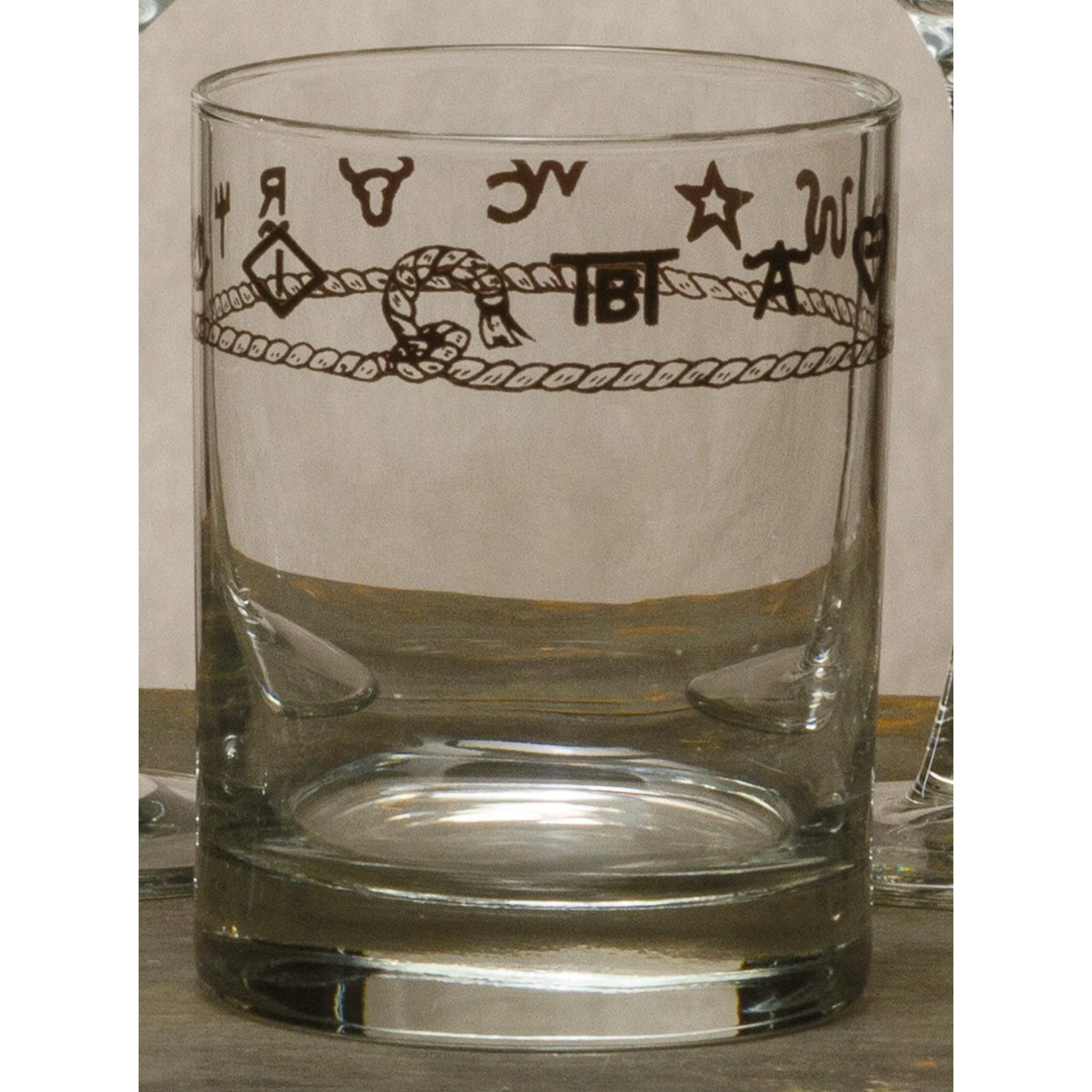 West Creation Brands 14oz Whiskey Glassware - Set of 4