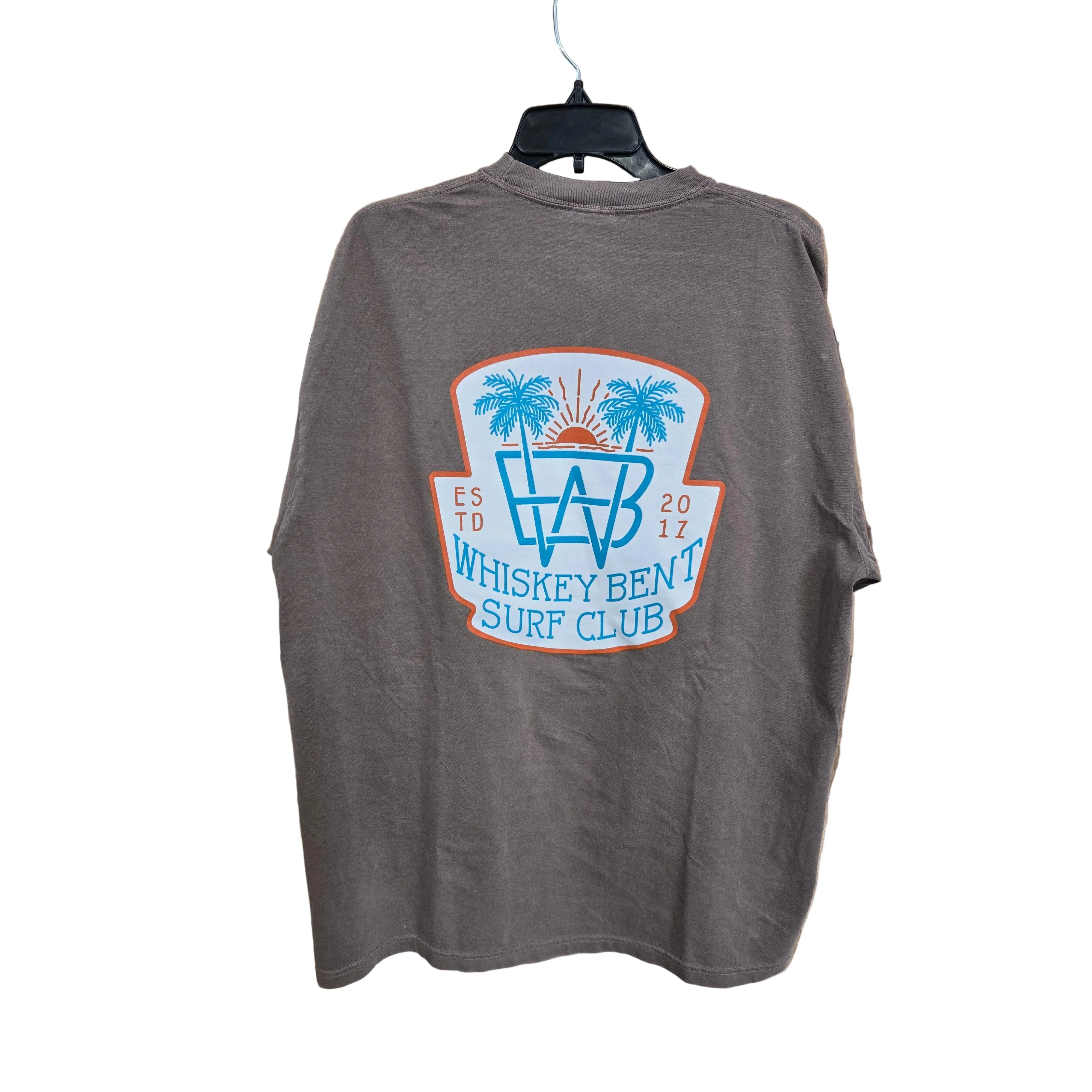 Whiskey Bent Hat Co Surf Club Tee Shirt - Multiple Colours - Image 4