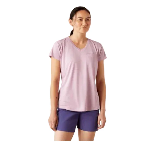 Womens Rebar Evolution Work Hard V-Neck Short Sleeve Tee Shirt - Multiple Colors