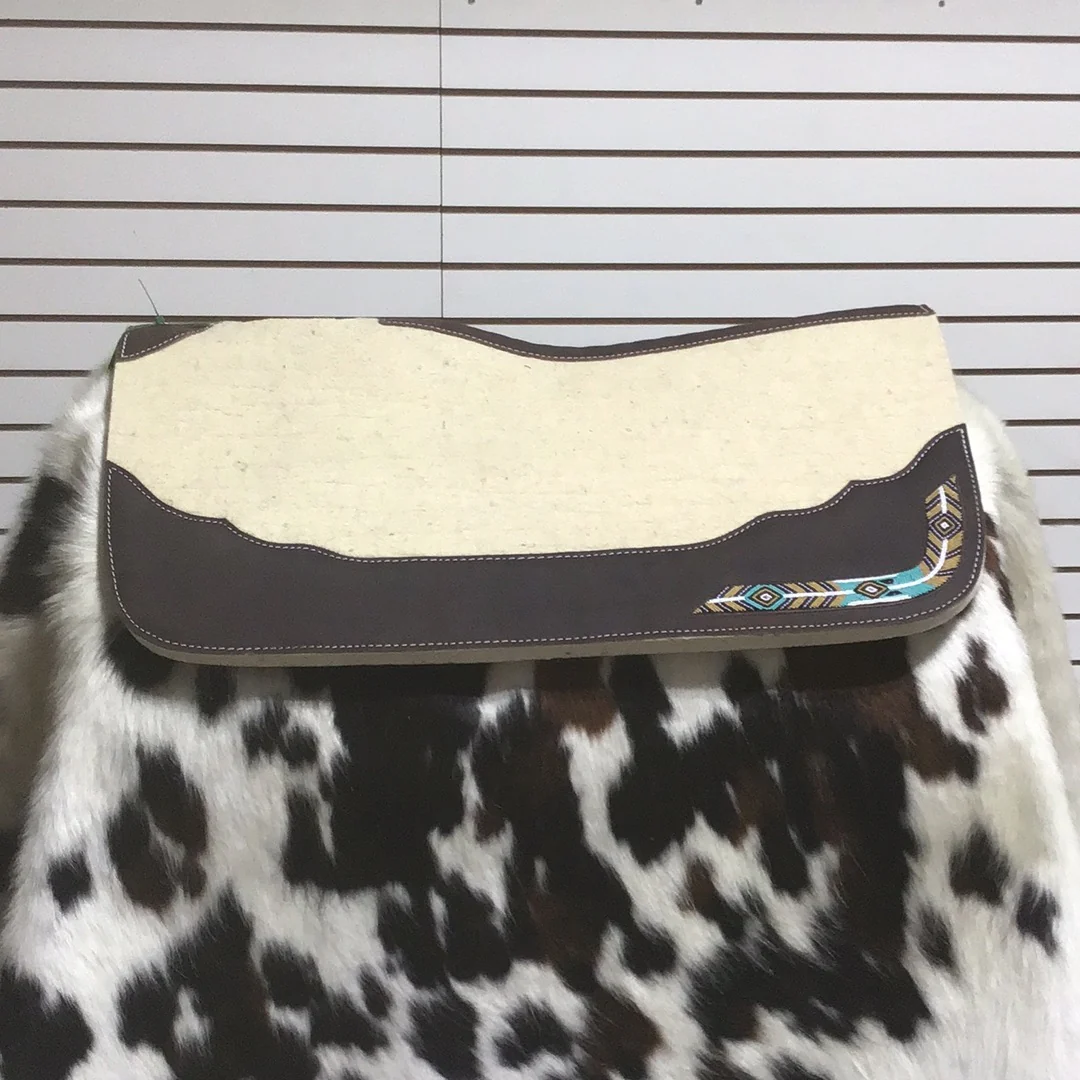 Wool Felt Pad w/Beads