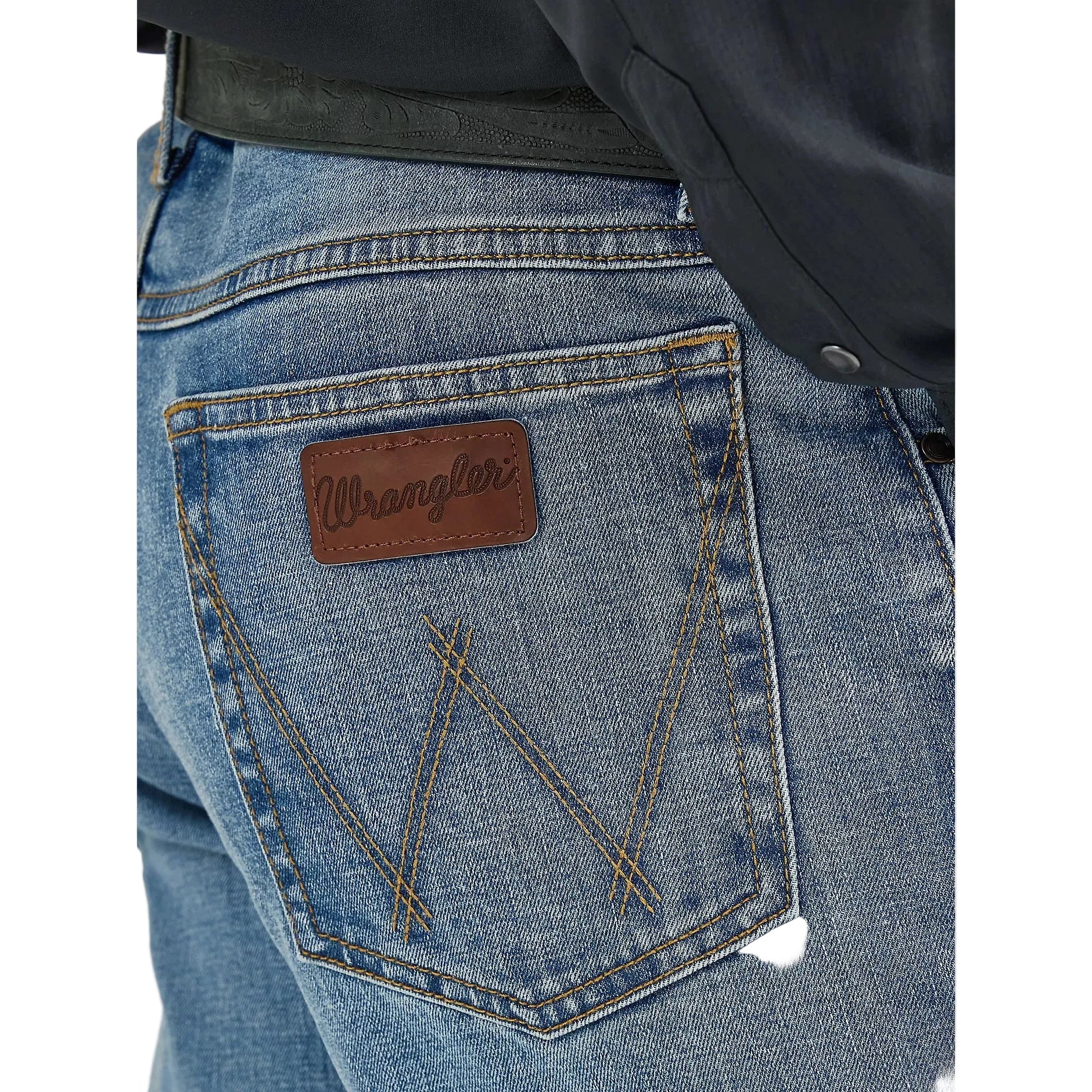 Wrangler 20X Active Flex Relaxed Fit Jean - Admiral Blue - Image 4