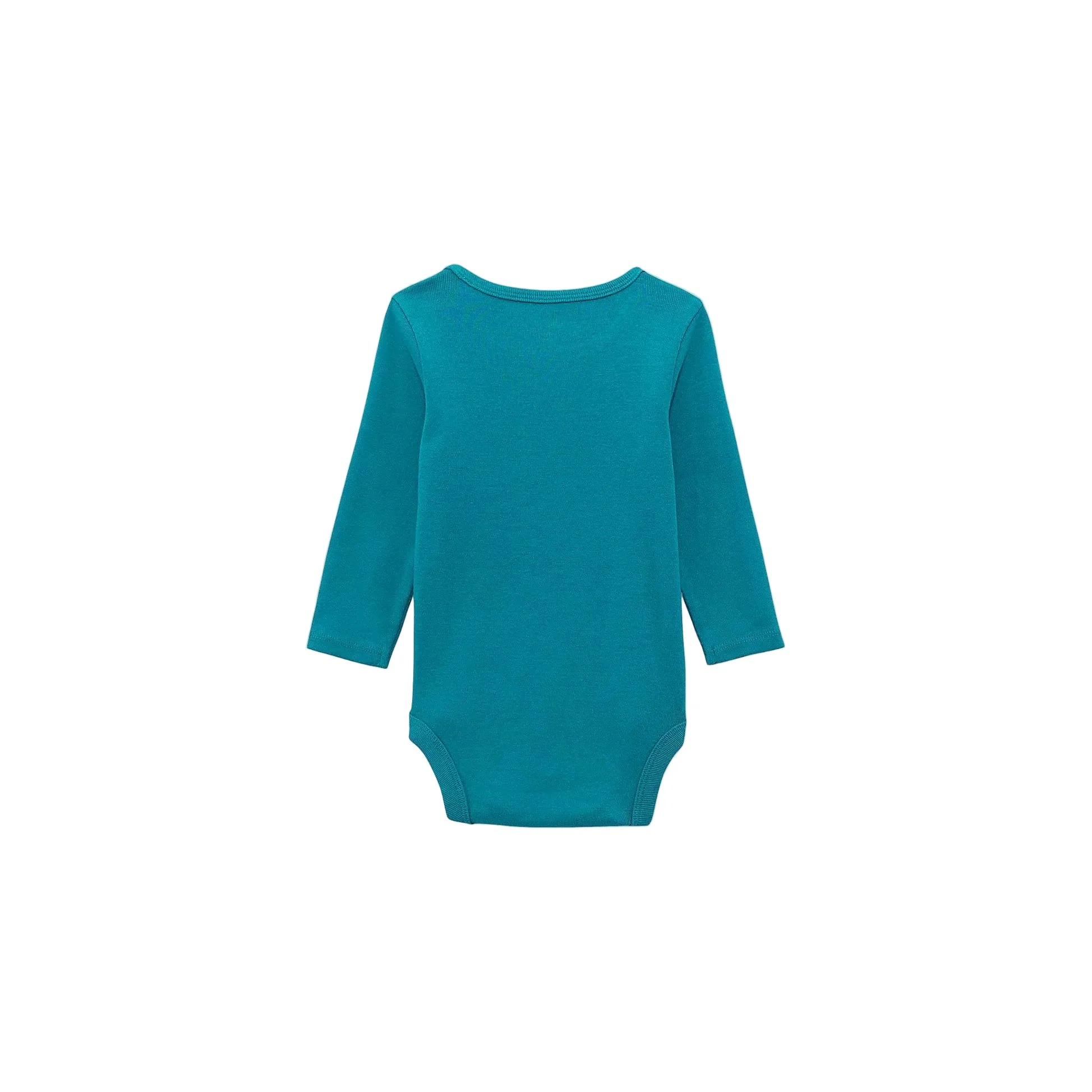 Wrangler Baby Girl Long Sleeve Graphic Bodysuit- Teal - Image 2