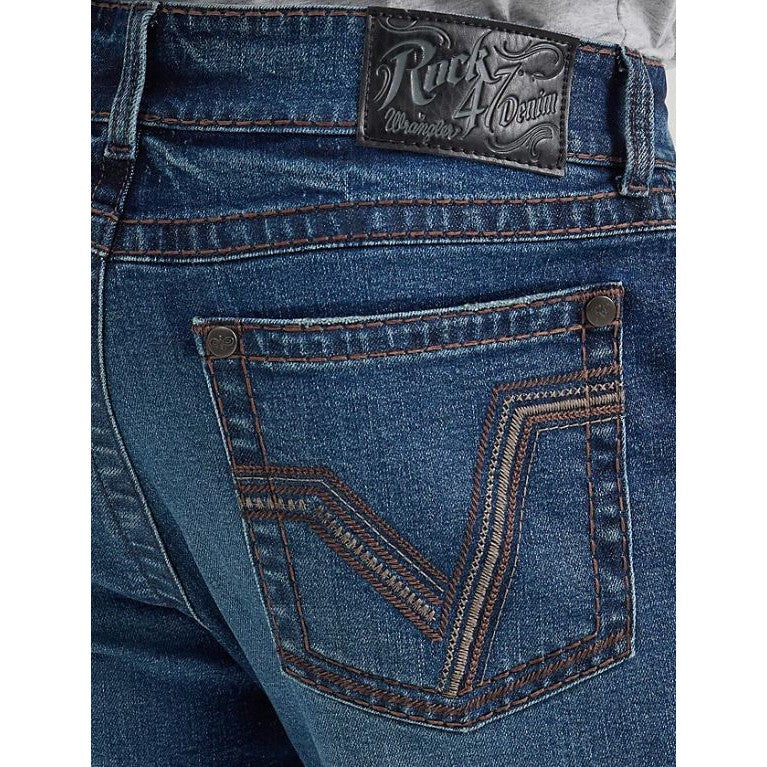 Wrangler Men's Slim Fit Bootcut Jean - Deverow - Image 4