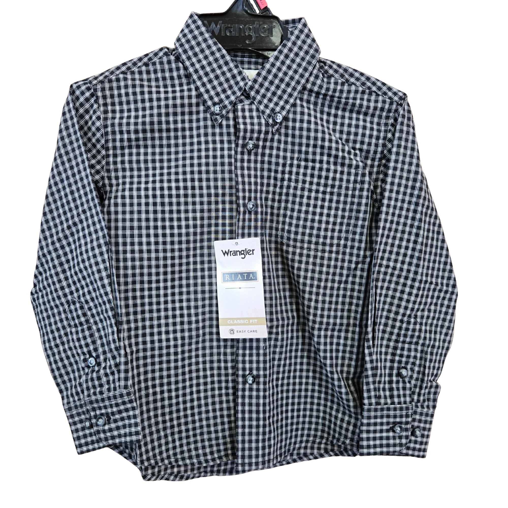 Wrangler Boy's Long Sleeve Riata Snap Shirt - Colours Very - Image 2