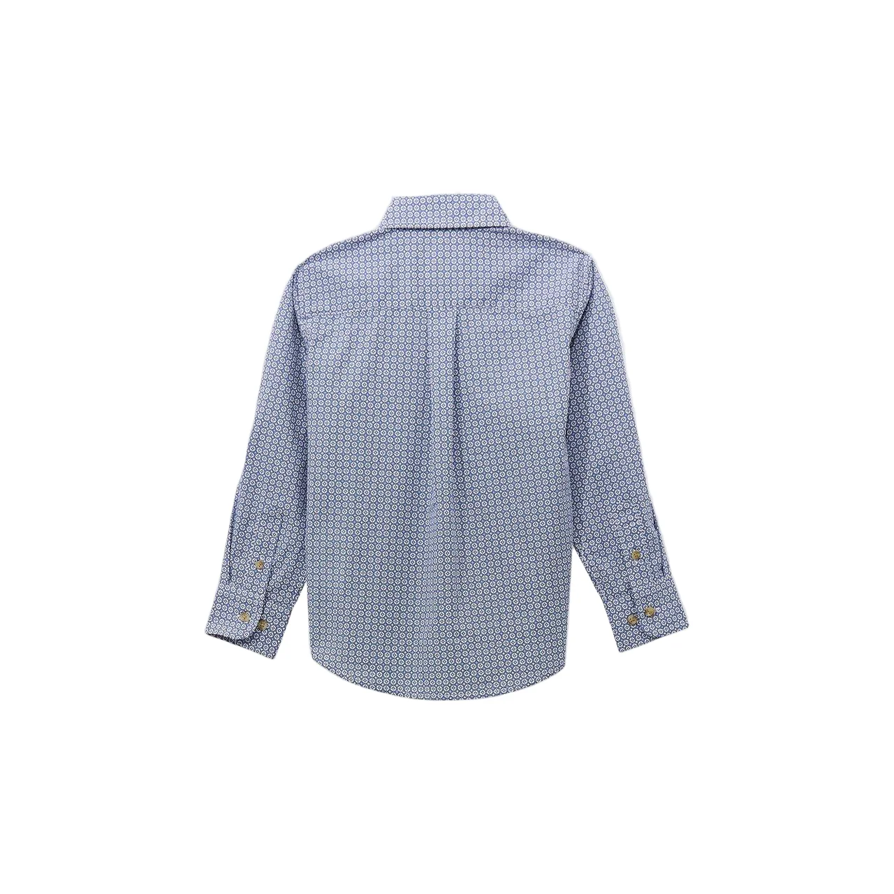 Wrangler Boy's Long Sleeve Shirt - Dusty Blue - Image 2