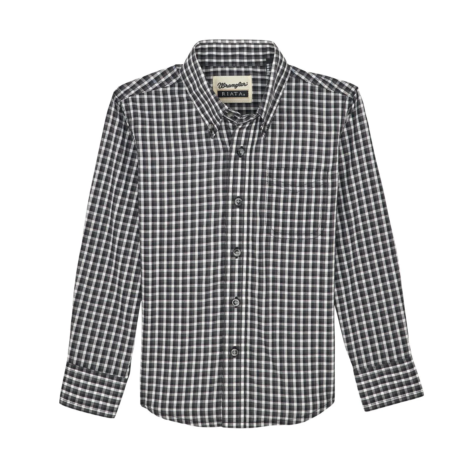 Wrangler Boy's Riata Long Sleeve Shirt - Multi
