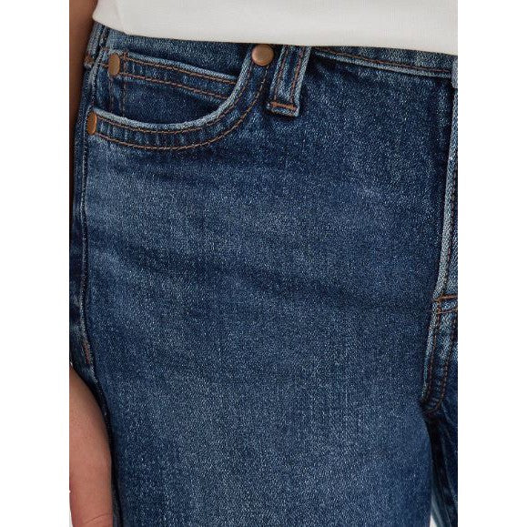 Wrangler Girl's Lainey Wilson Bell Bottom Jeans - Dark Wash - Image 6
