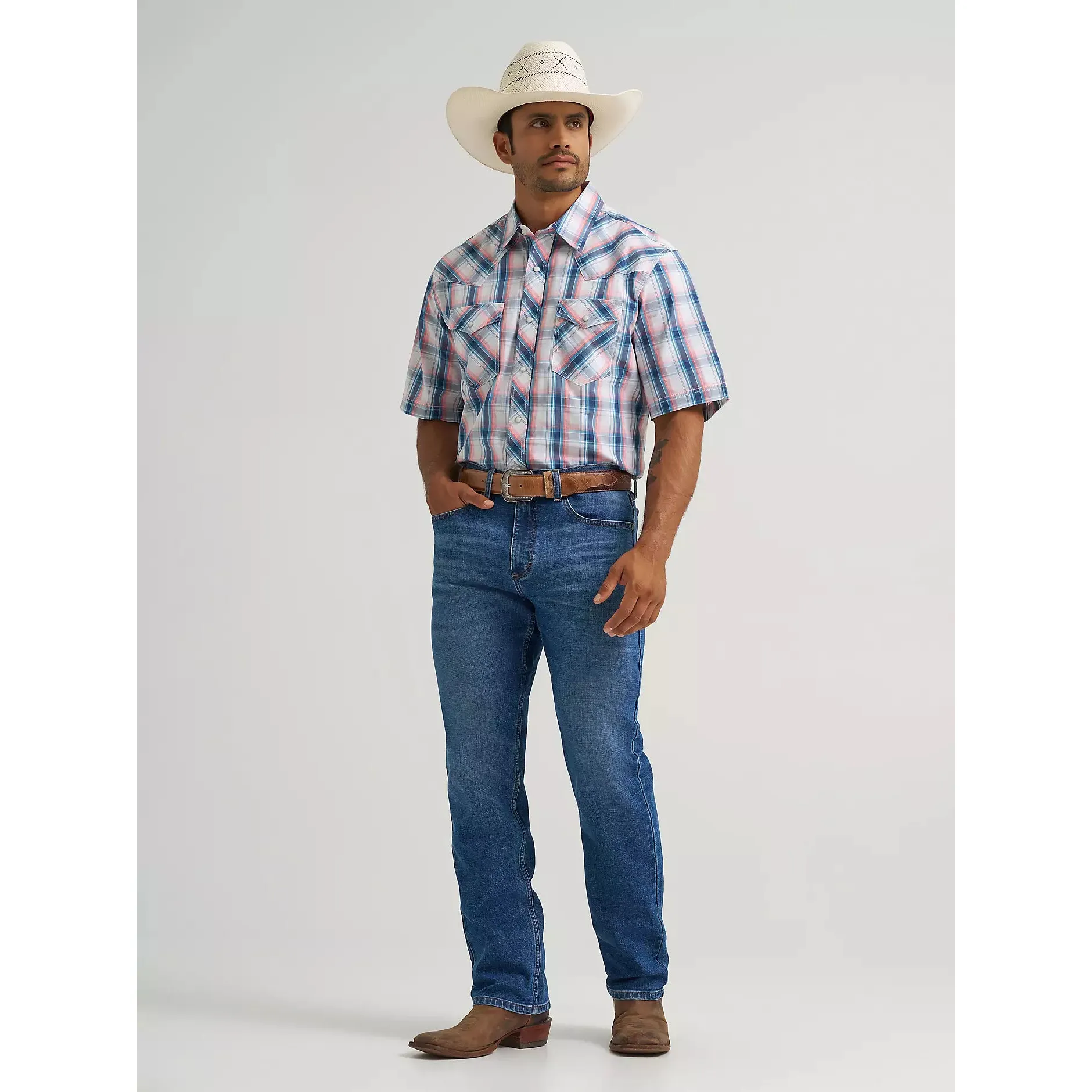 Wrangler Men's 20X No. 44 Slim Straight Jean - Barlow - Image 4