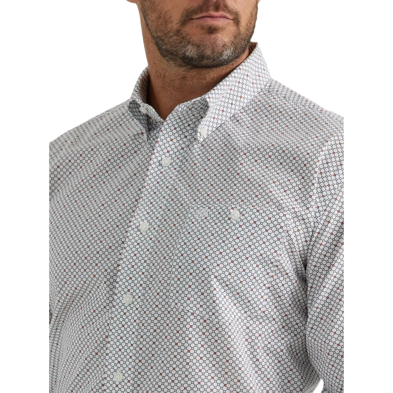 Wrangler Men's Classic Long Sleeve Shirt - Image 3