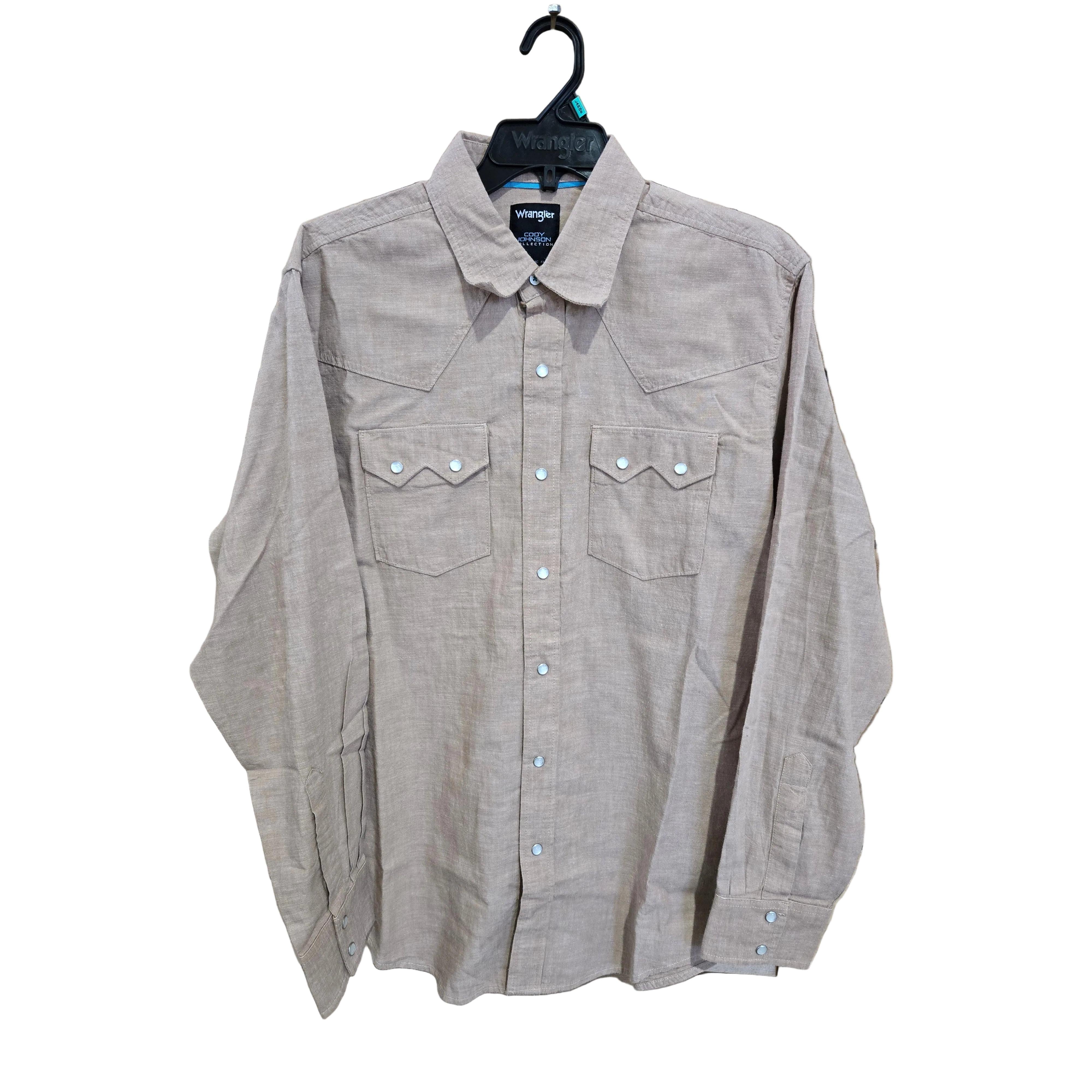 Wrangler Men's Cody Johnson Classic Fit Long Sleeve Shirt