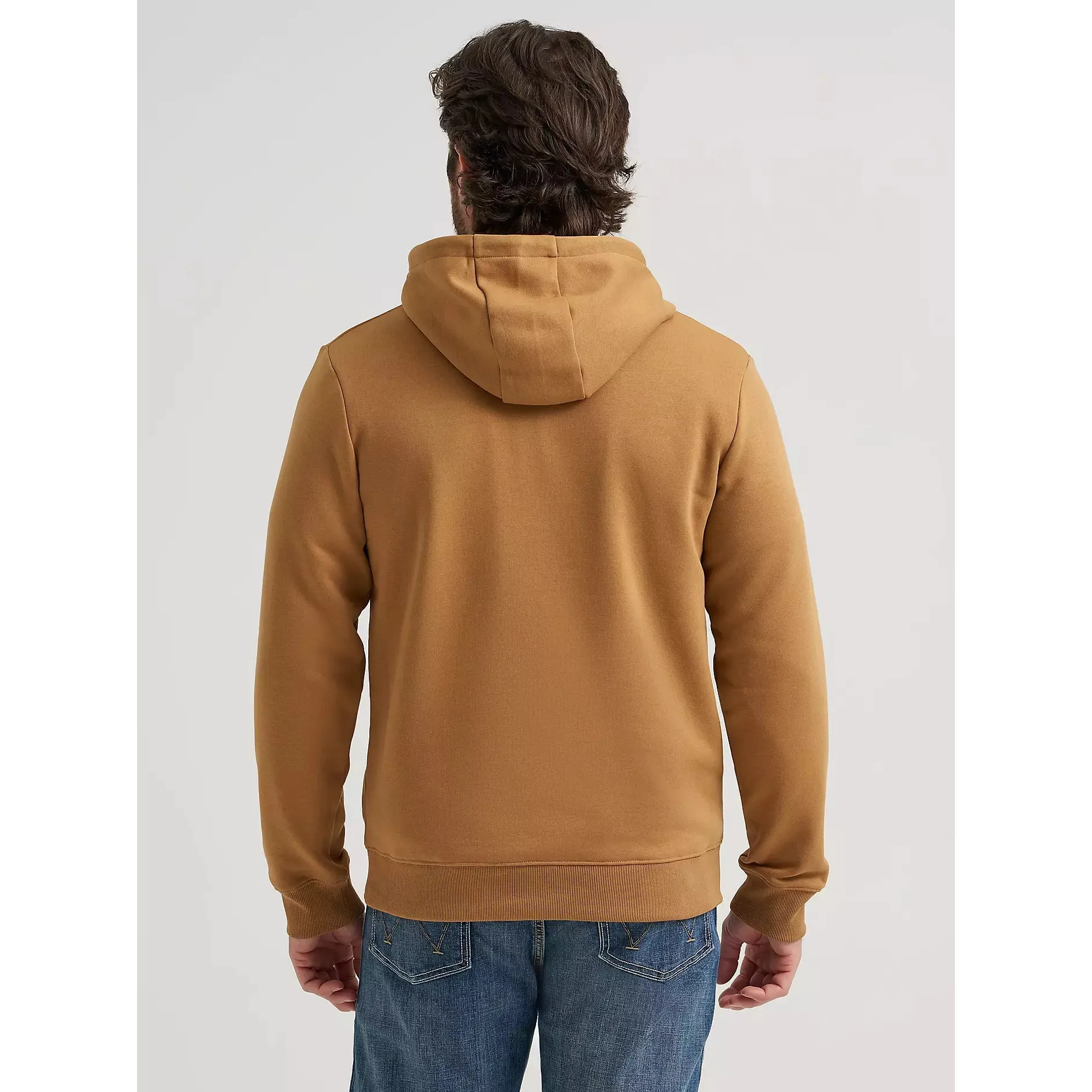 Wrangler Men's Fit For Champions Pullover Hoodie - Tobacco Brown - Image 2