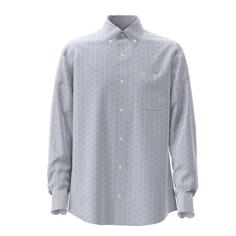 Wrangler Men's George Strait Collection Long Sleeve Shirt - Purple