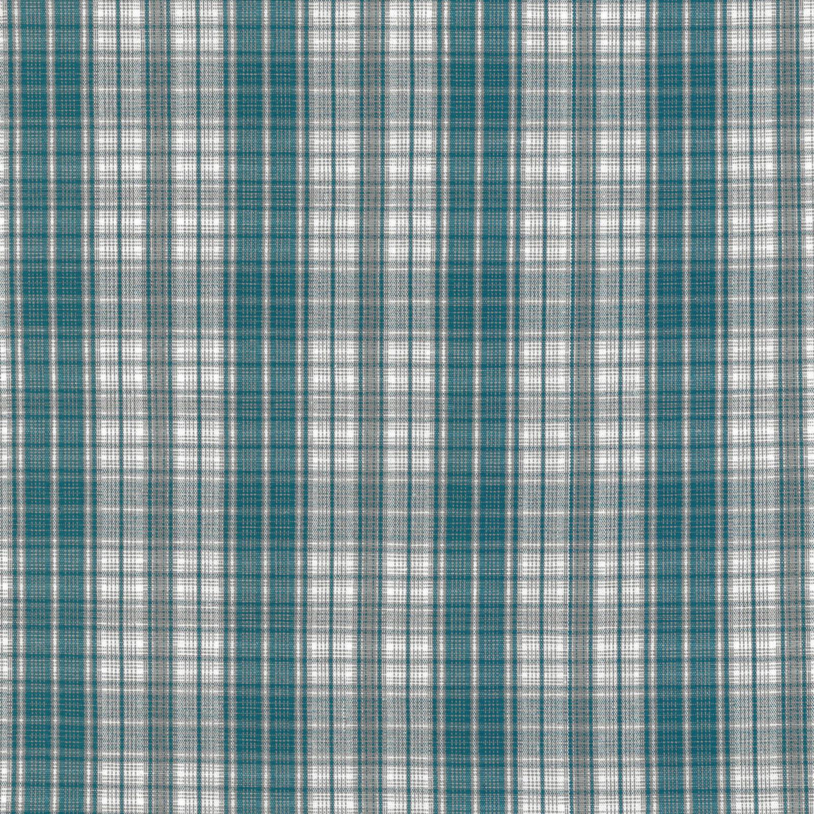 Wrangler Men's George Strait Collection Two Pocket Long Sleeve Plaid Shirt - Teal - Image 2
