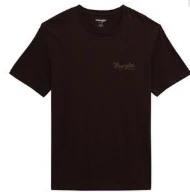 Wrangler Men's Graphic Short Sleeve Logan Tee Shirt - Black Coffee