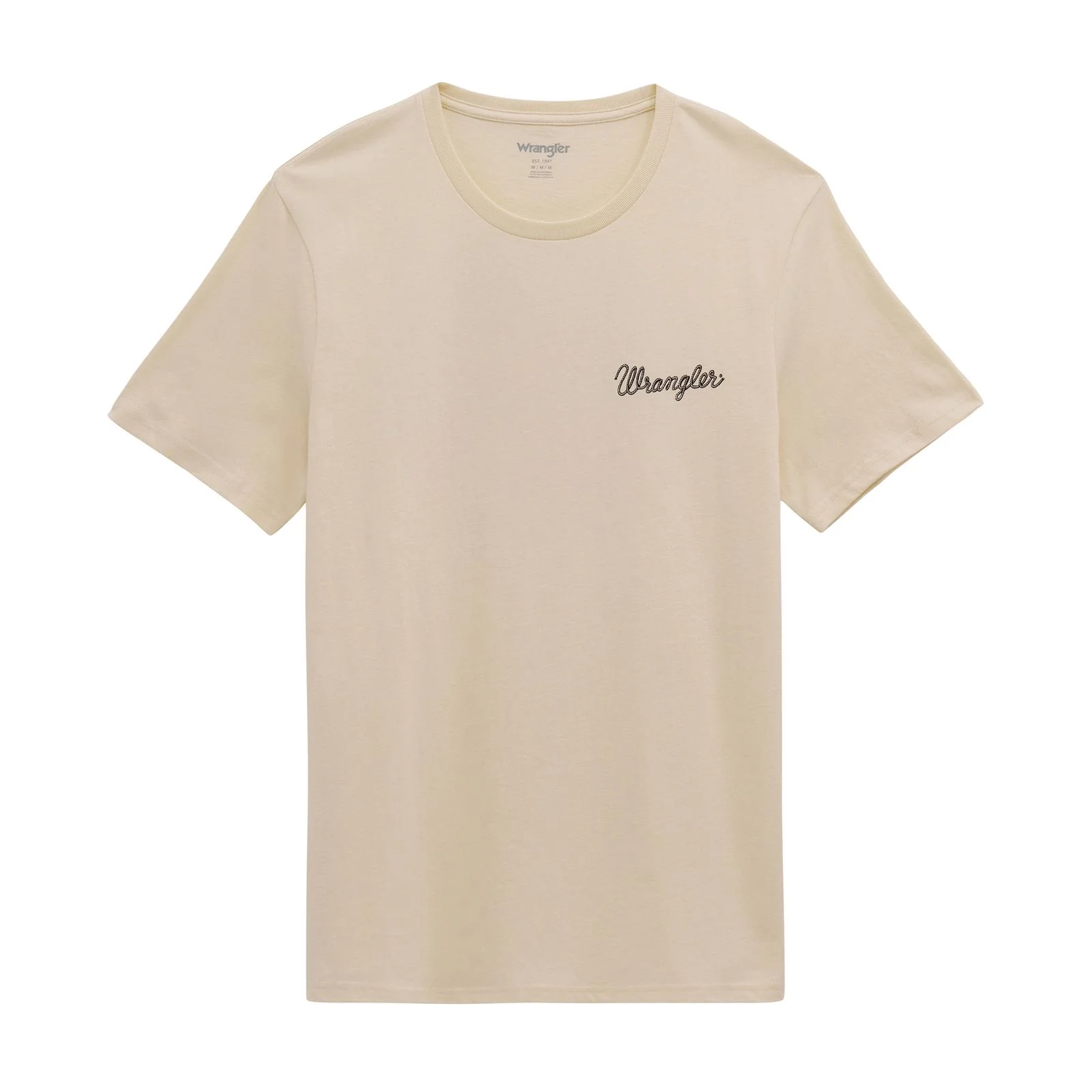 Wrangler Men's Graphic Short Sleeve Rotunda Tee Shirt - Antique White - Image 2