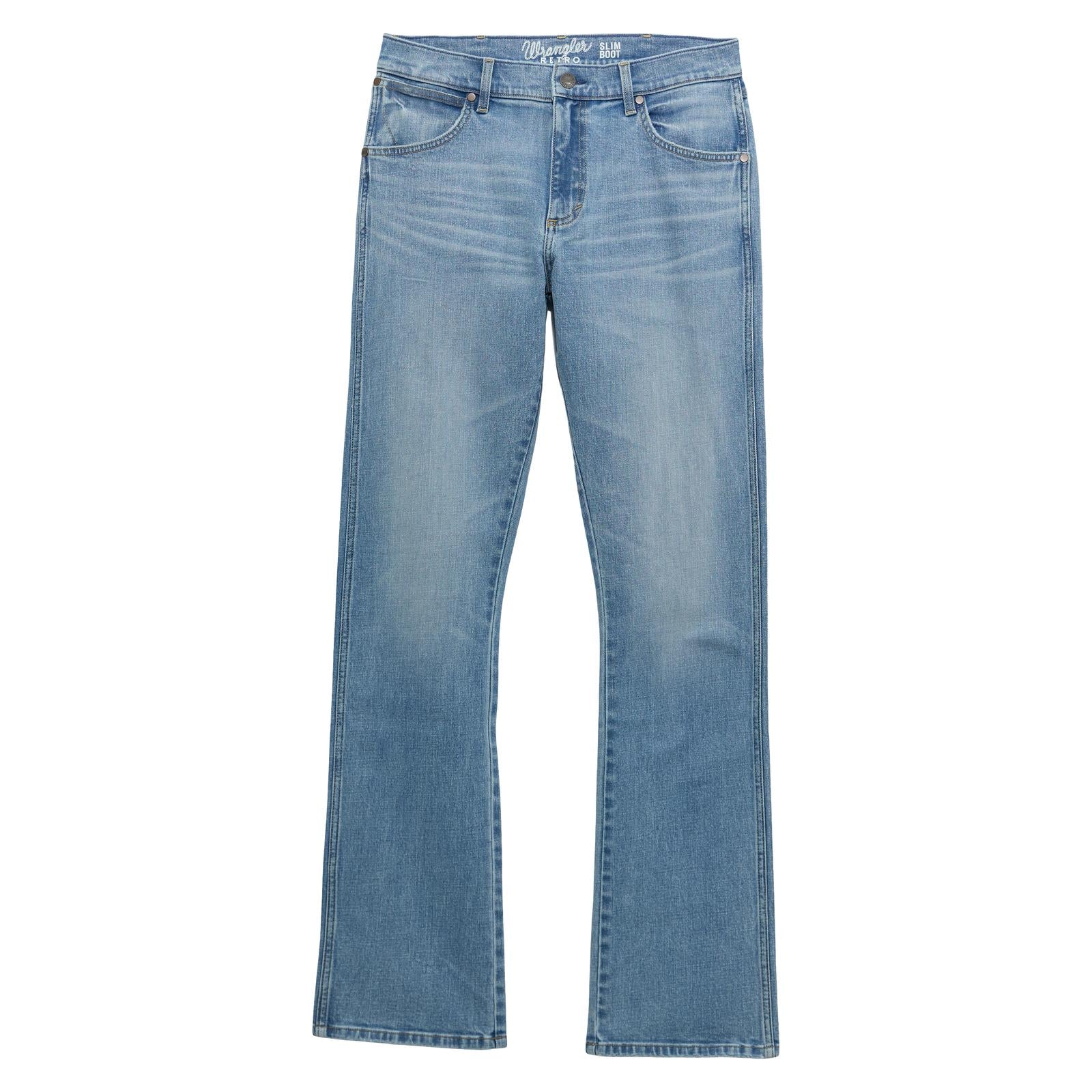 Wrangler Men's Retro Slim Boot Jean - Cloverdale