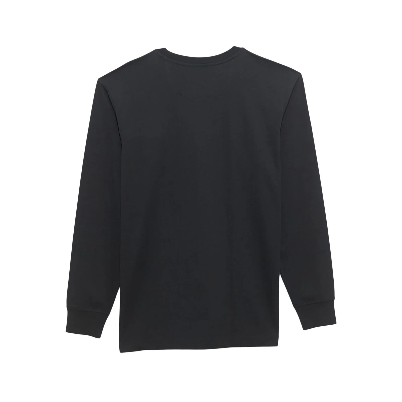 Wrangler Men's Rigg's Workwear Long Sleeve Crew Tee Shirt- Jet Black - Image 2