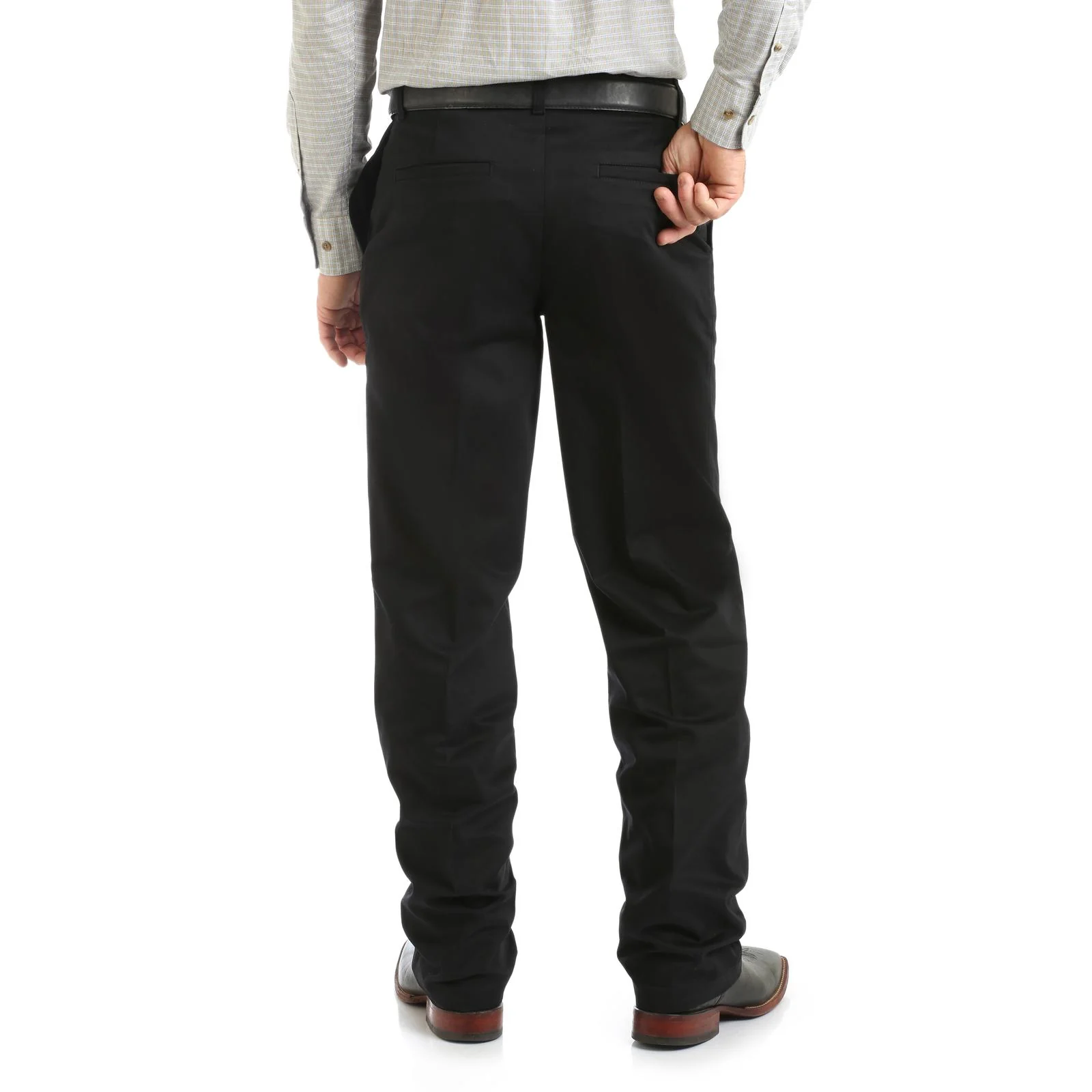 Wrangler Men's Western Casual Pants - Black - Image 2