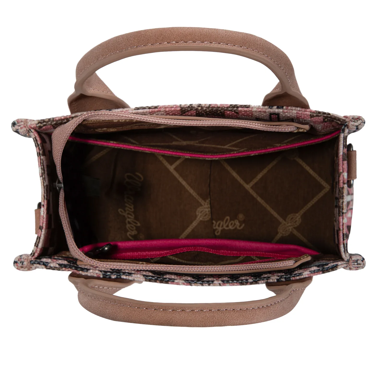 Wrangler Southwest Pattern Dual Sided Mini Print Tote/Crossbody - Image 2
