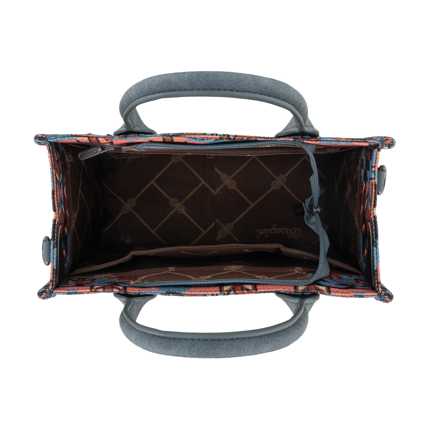 Wrangler Southwest Pattern Dual Sided Print Tote/Crossbody - Image 2