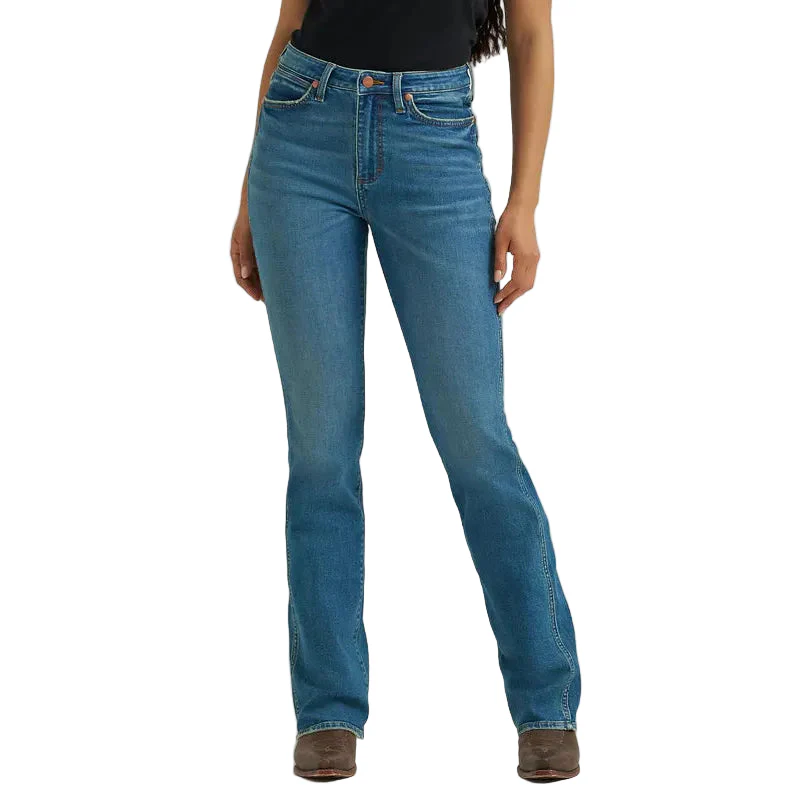 Wrangler Women's High Rise Bold Boot Cut Jeans - Ace