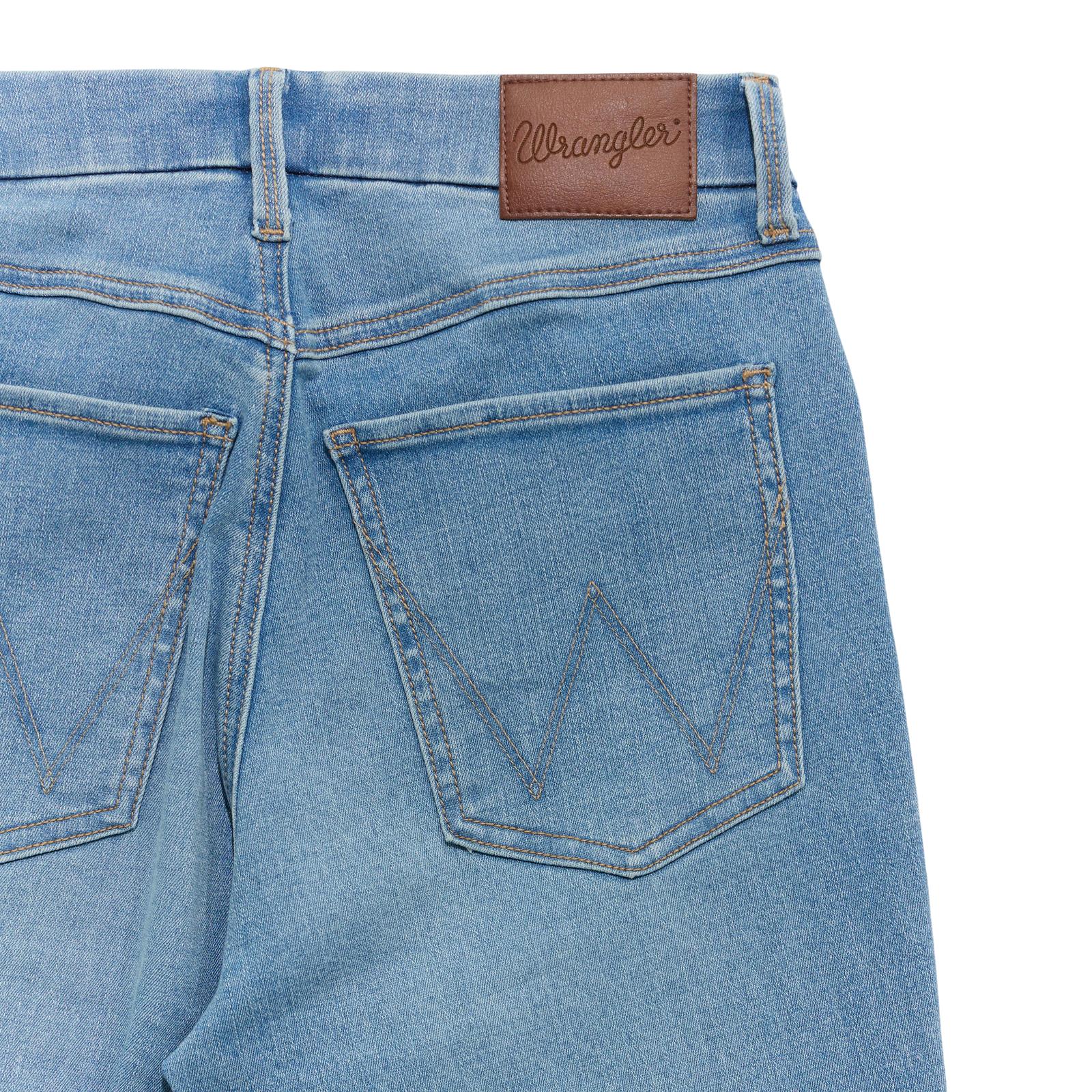 Wrangler Women's High Rise Kick Flare Bespoke Jean- Chelsea - Image 2