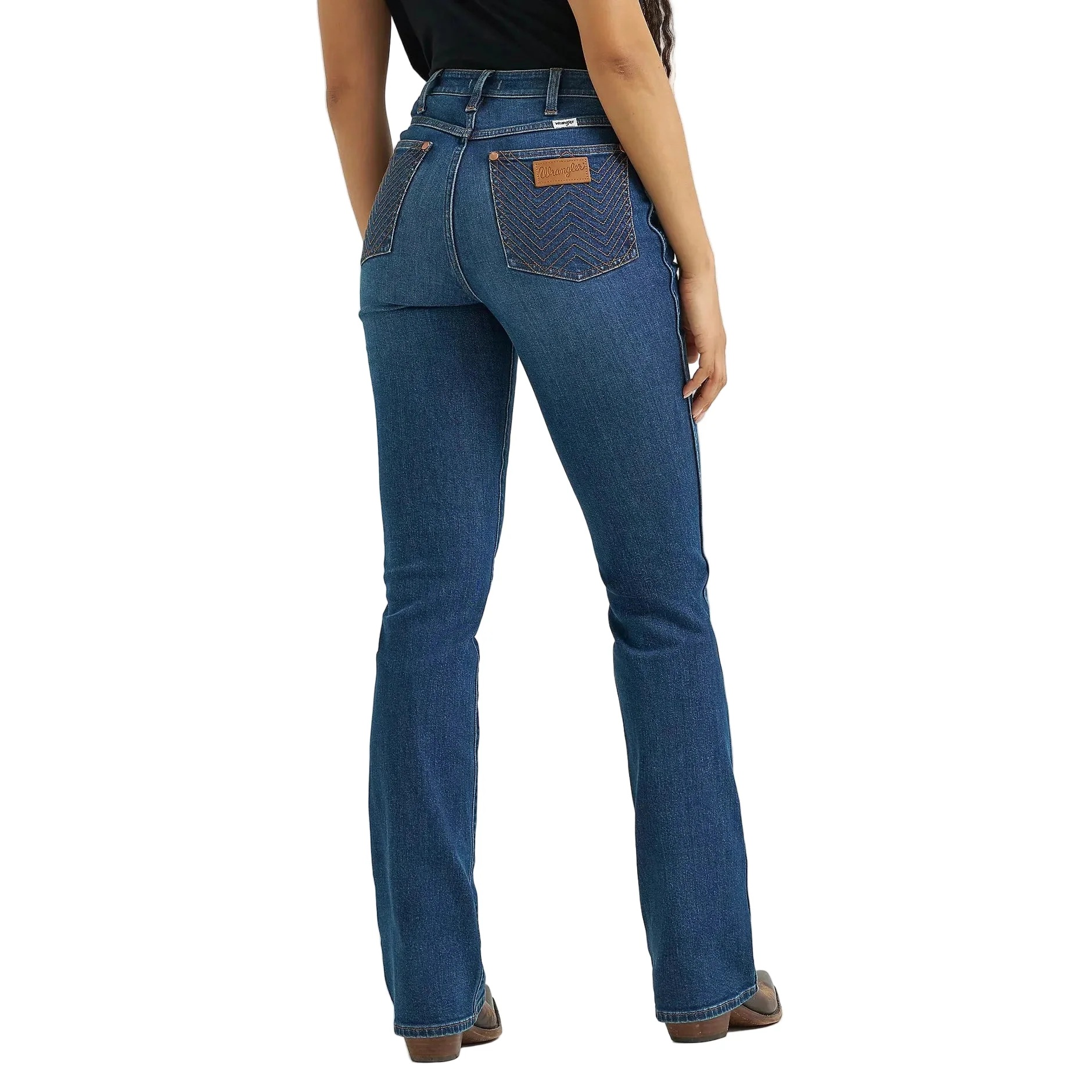 Wrangler Women's Slim Highrise Bootcut Jean - Icon - Image 2