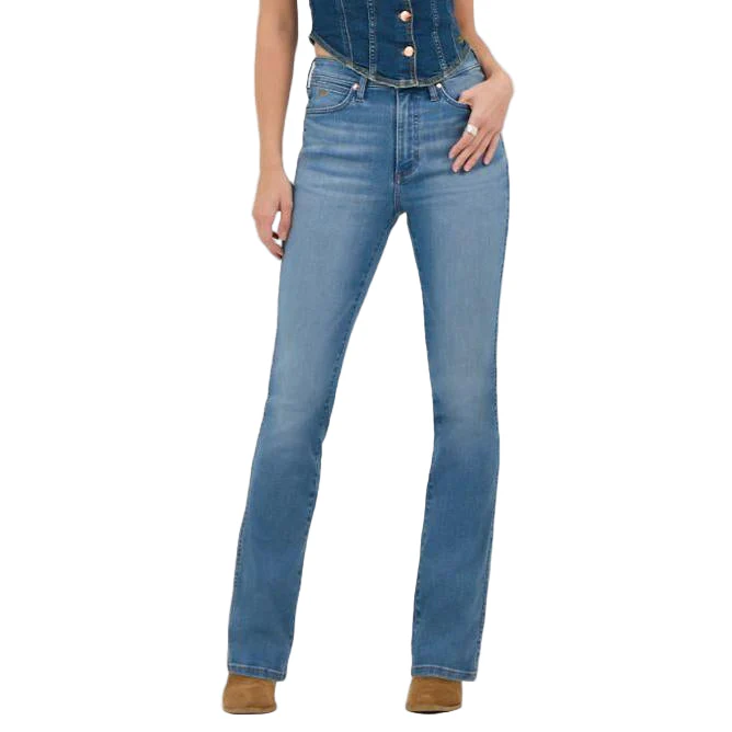 Wrangler Women's Lainey Wilson Boot Huggers Jeans - Wrangler Blue Wash