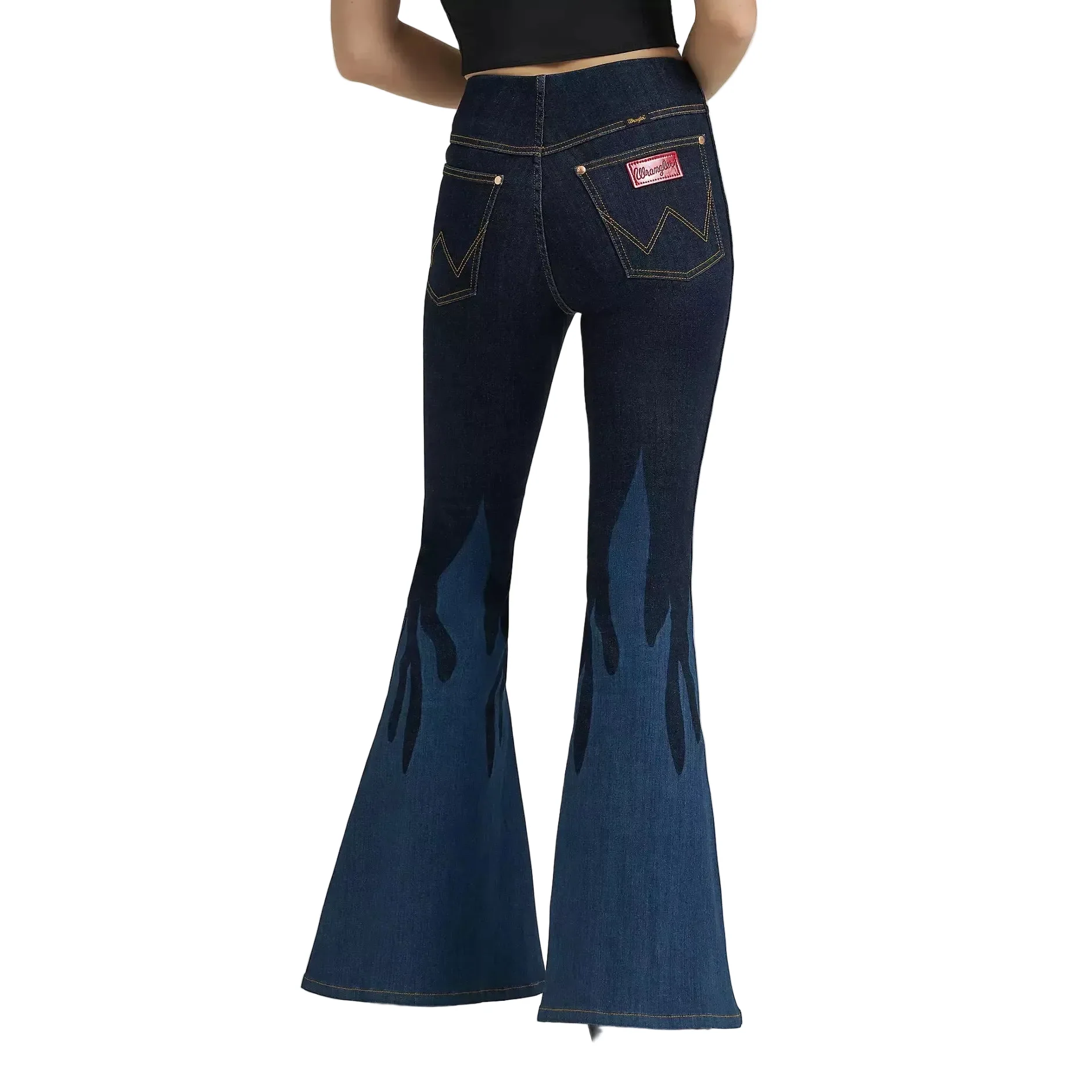 Wrangler Women's Lainey Wilson Pullon Bell Bottom Jean - Image 2