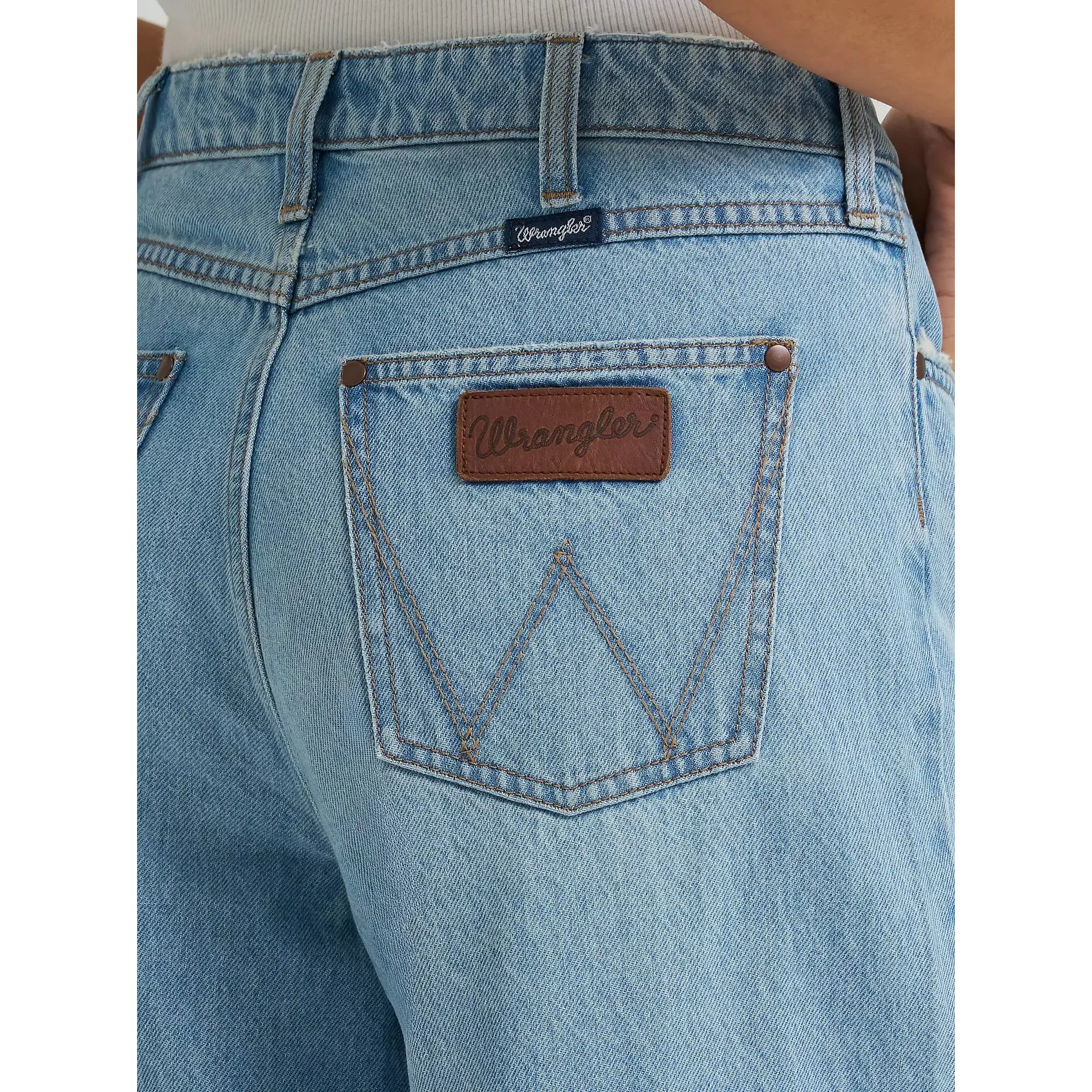 Wrangler Women's Retro Bailey High Rise Wide Leg Jean - Demi - Image 6