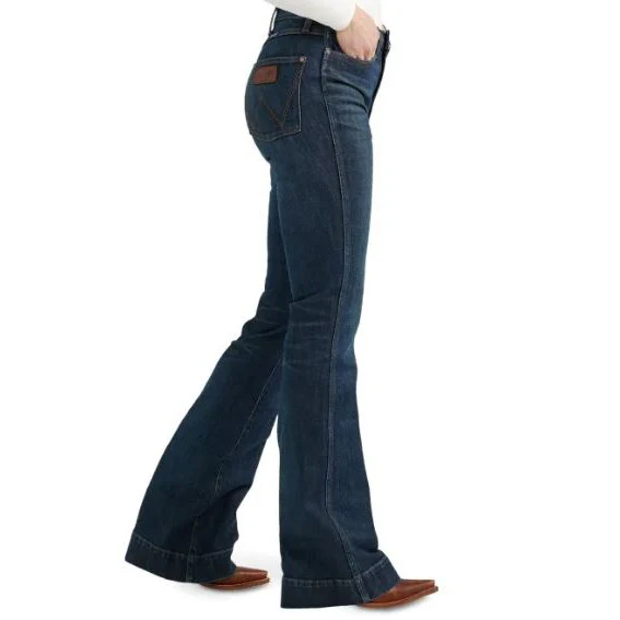Wrangler Women's Retro Bailey Trouser Jean - Beau - Image 3