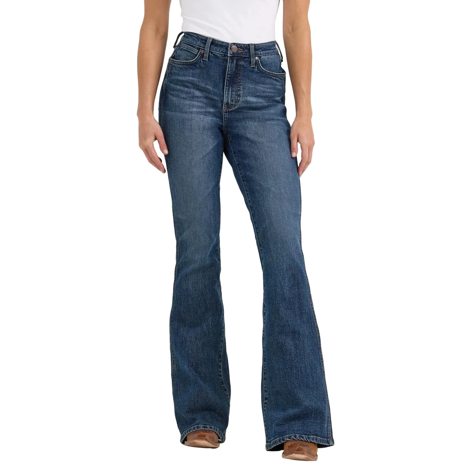 Wrangler Women's Retro High Rise Bailey Flare Jean - Hannah