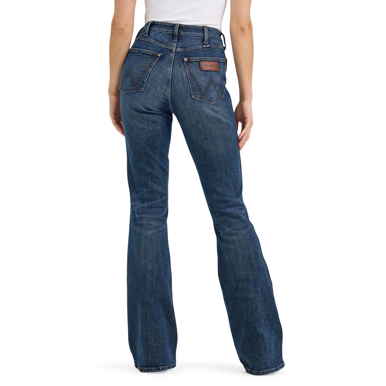 Wrangler Women's Retro High Rise Bailey Flare Jean - Hannah - Image 2