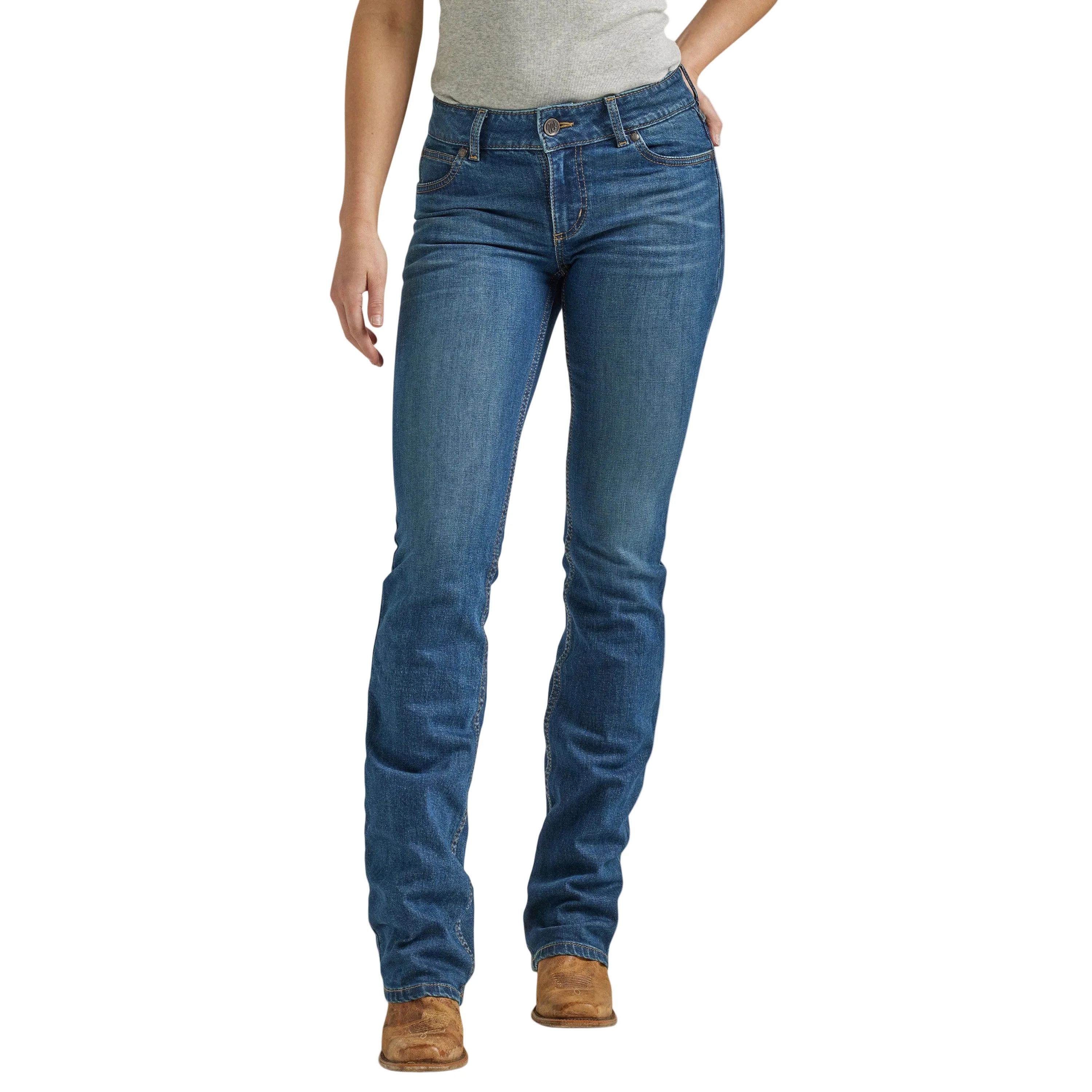 Wrangler Women's Retro Mae Mid Rise Bootcut Jeans - Emma