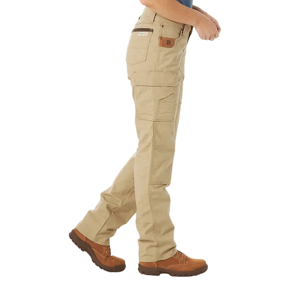 Wrangler Women's Riggs Workwear Ripstop Ranger Cargo Pants - Golden Khaki - Image 2