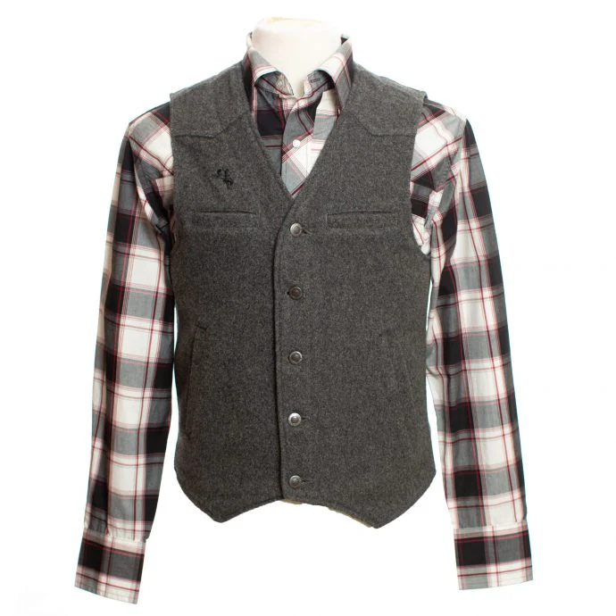 Wyoming Traders Wyoming 100% Wool Vest - Assorted Colours - Image 7
