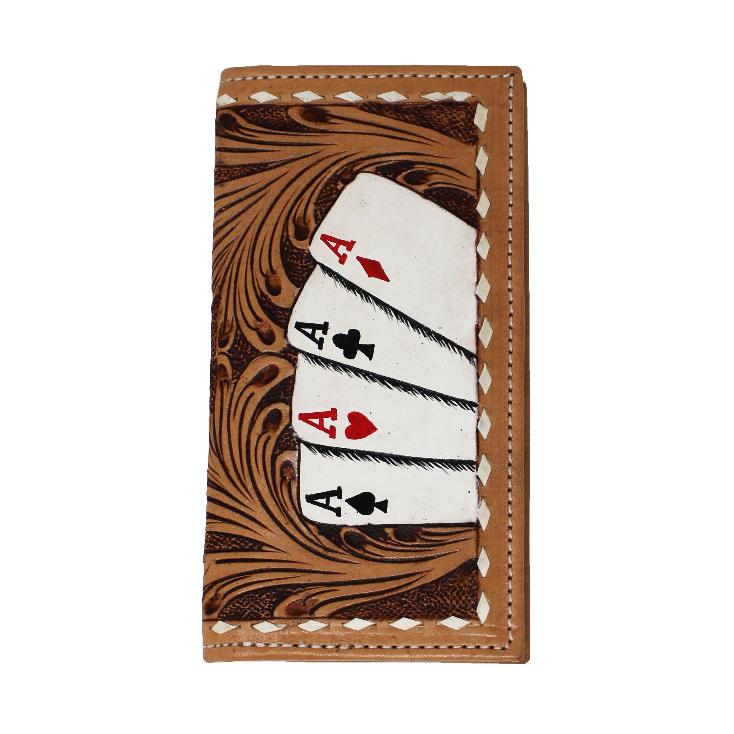 Rodeo Tooled Leather Wallets - Multiple Styles - Image 3