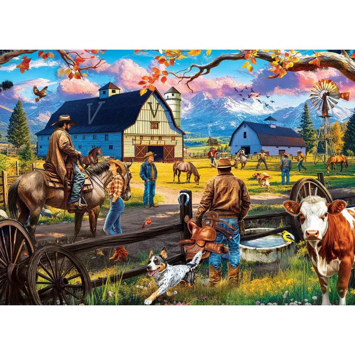 Yellowstone Ranch - Valley Ranch 1000 Piece Jigsaw Puzzle - Image 2