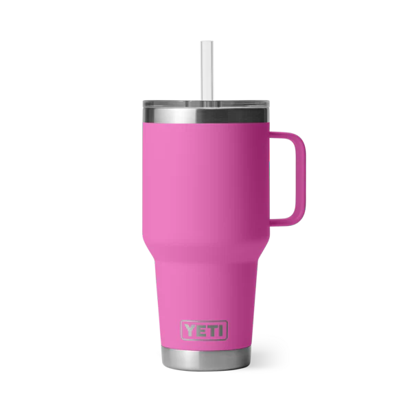 Yeti Rambler 1L Straw Mug - Wild Flower Fuchsia