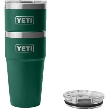 Yeti Rambler 591 ml Tumbler Stackable w/Magslider - Black Forest Green - Image 4