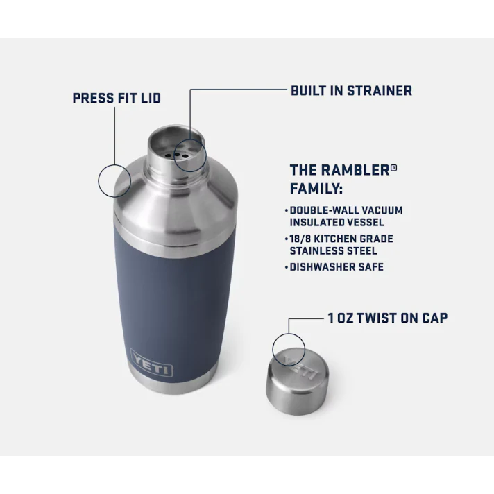 Yeti Rambler 591ml Cocktail Shaker - Key Lime - Image 5