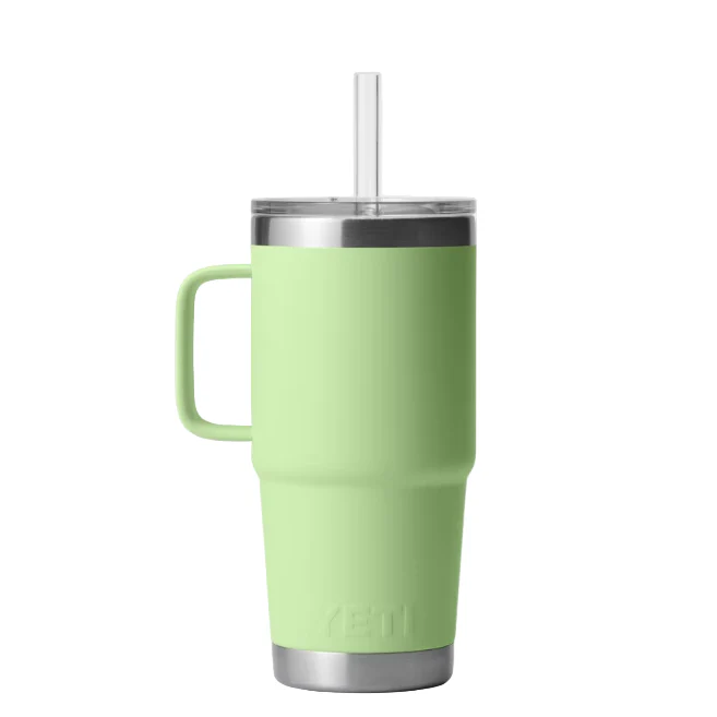 Yeti Rambler 739ml Straw Mug w/Straw Lid - Key Lime - Image 2