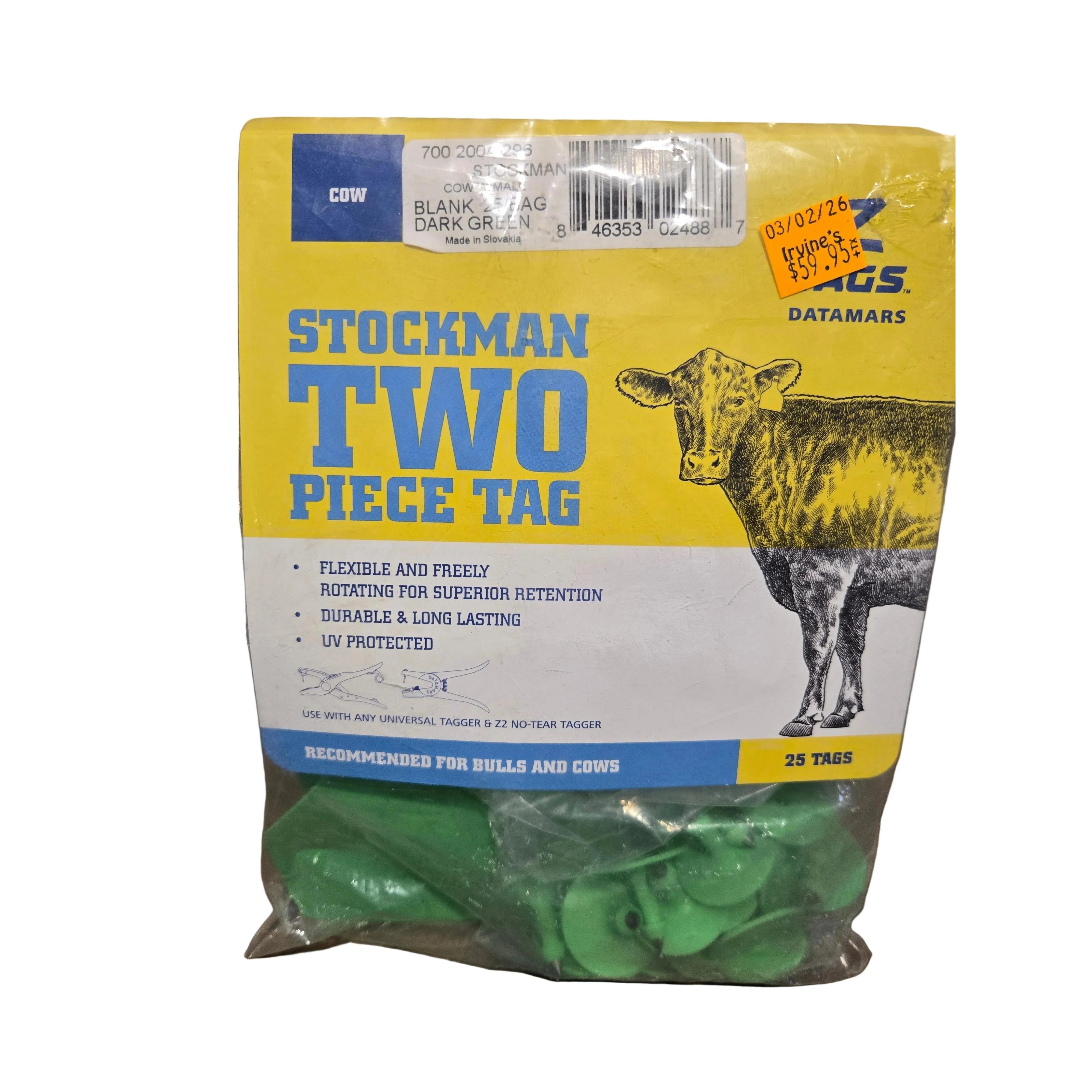 Z Tag Stockman 2 Piece Ear Tag - Image 10